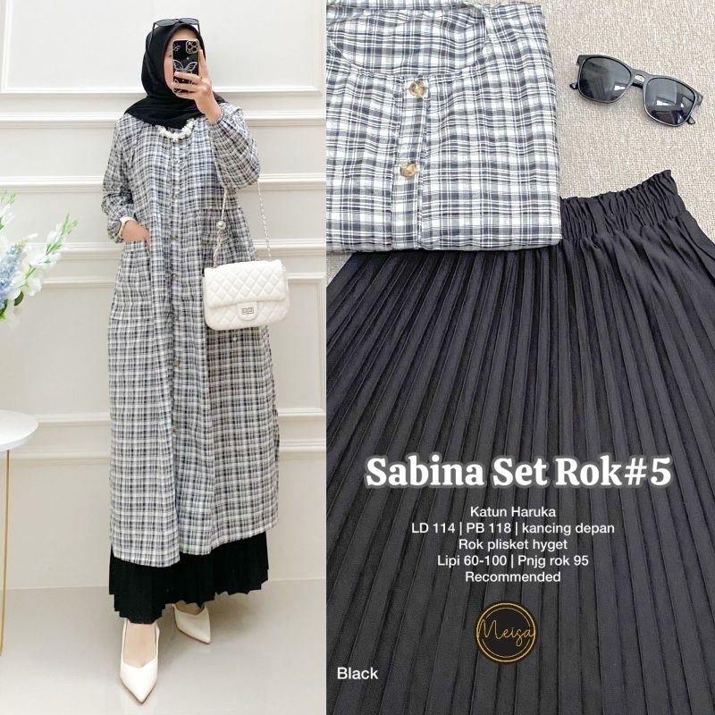 Dress Set Dress Pesta Dress Set Gamis Set Wanita Sabina#5 Freya dress Ceruty Dress Katun