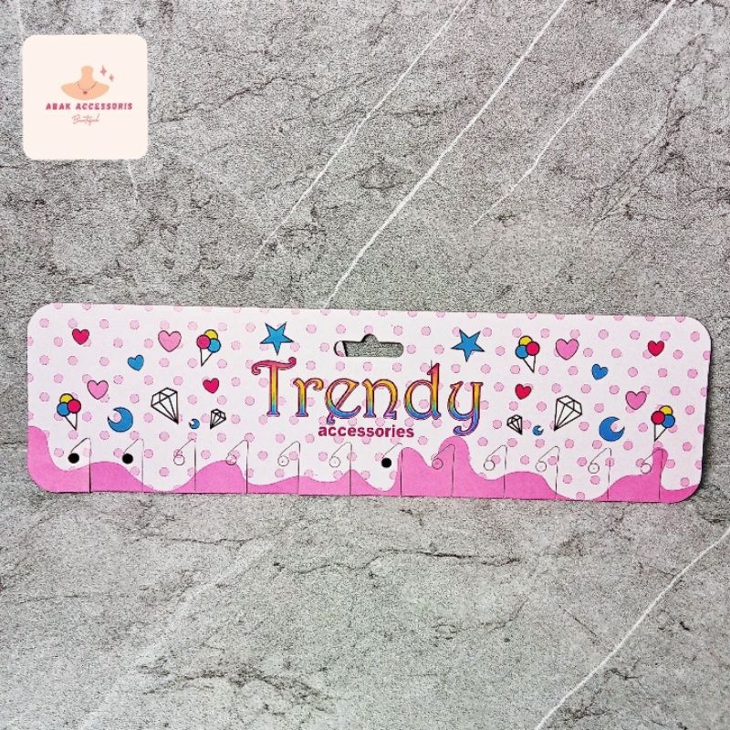 

HenJO [144pcs] Kar Hangtag Pajangan Gantungan Kunci - Kar Accessories Bahan Hard Karton