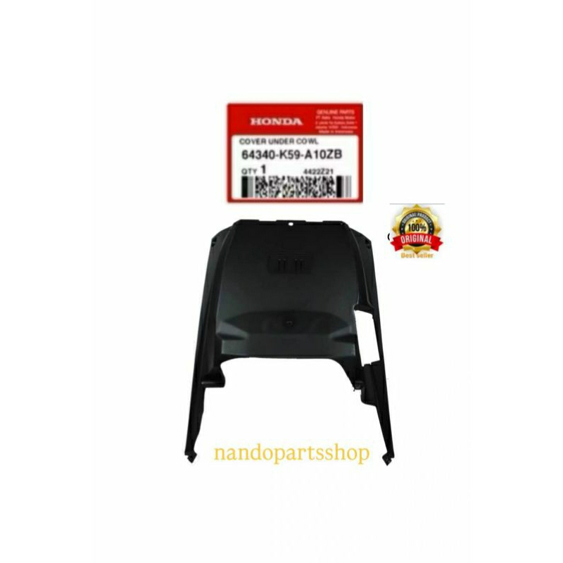 Cover Under / Dek Kolong Honda Vario 125/150 eSP Led Old Original AHM (64340K59A10ZB)