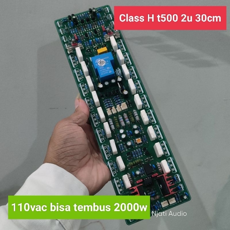 DRIVER T500 CLASS H 2U 30CM KIT 2000W
