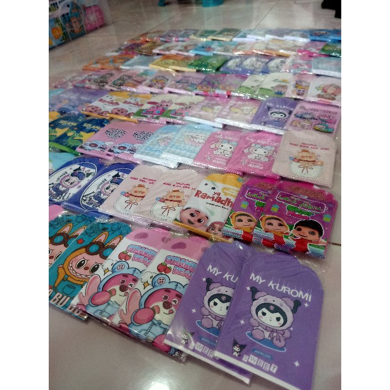 

ampau lebaran siap pakai 1 pak isi 10 pcs ukuran medium