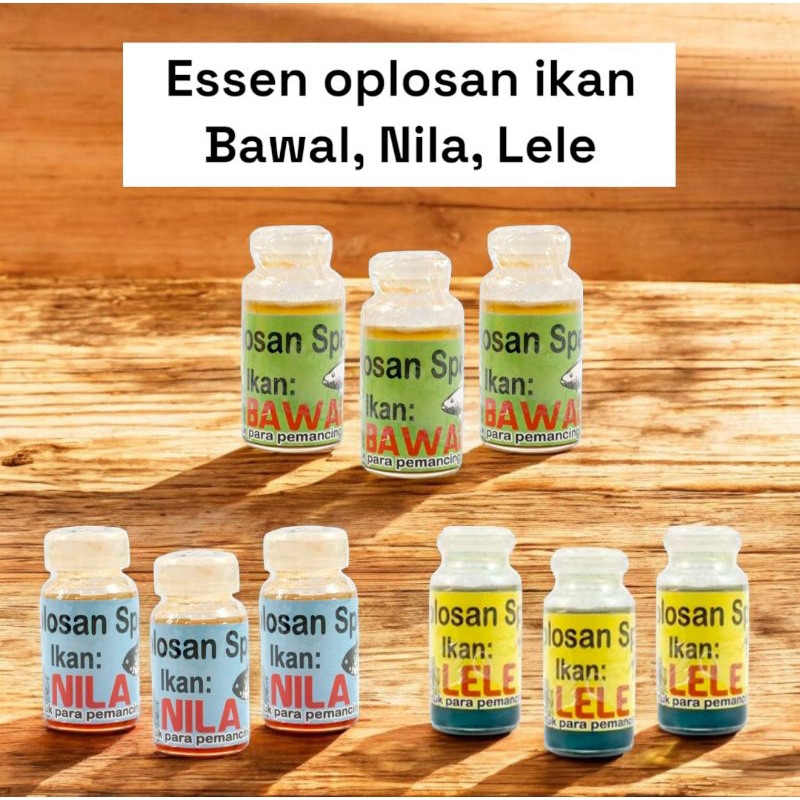 ESSEN OPLOSAN IKAN BAWAL, NILA, LELE