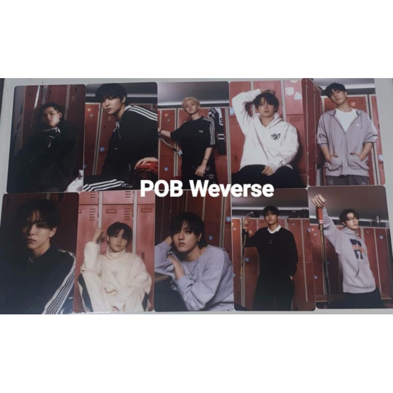 [ JANGAN PAKE SPX ] Photocard Treasure Season Greeting Pob Weverse Asahi Haruto Jeongwoo