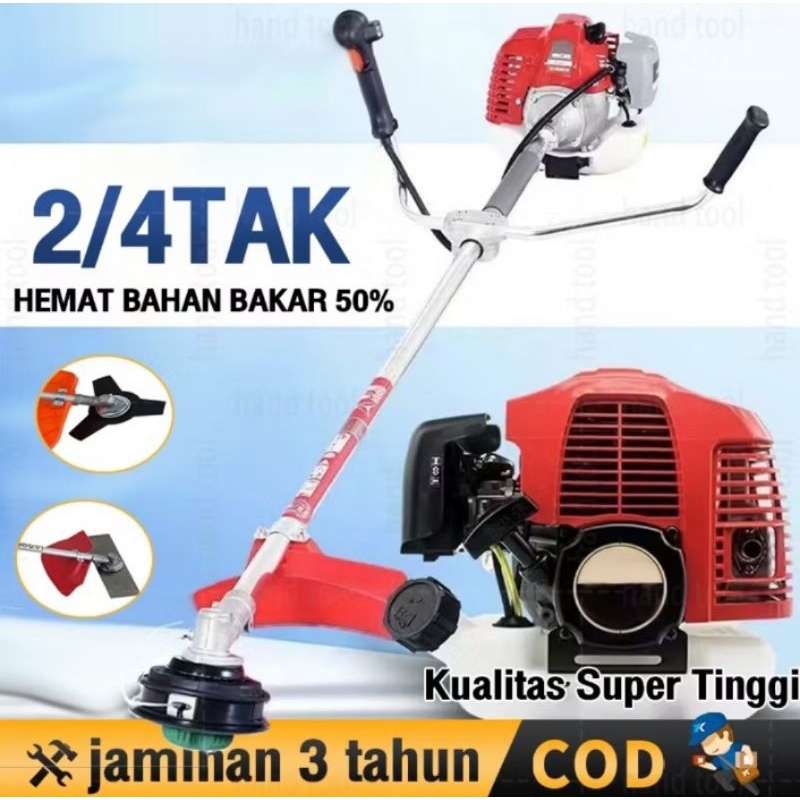 mesin rumput gendong 4 tak
