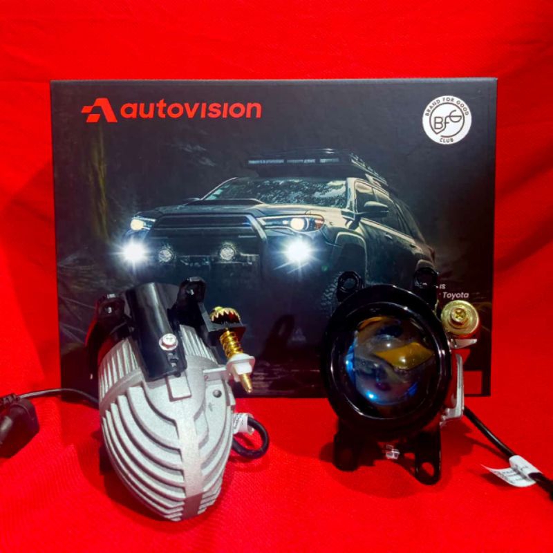 Biled Foglame Autovision AKINA 2 inch For Toyota FL 20 - 3 Warna - Biled Foglame Autovision