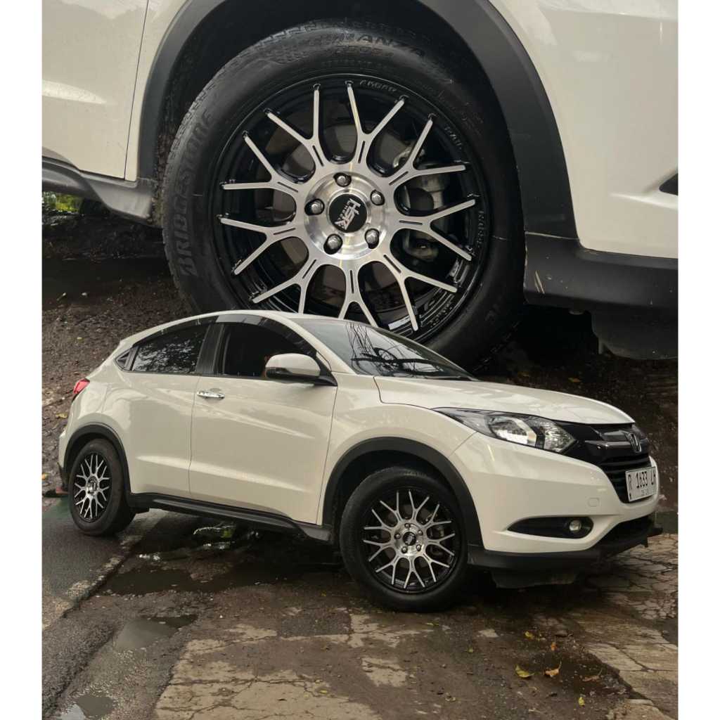 PAKET VELG PLUS BAN ACCELERA 215 55 R17 UNTUK MOBIL HRV USE VELG HSR RAI-S5 RING 17