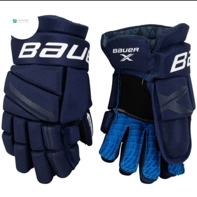 Bauer X Intermediate Hockey Gloves Sarung Tangan Ice Hockey Es Hoki Gloves