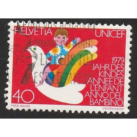 

A 11891 SATU BUAH PRANGKO HELVETIA SWISS TEMA UNICEF DENGAN KONDISI SUDAH ADA CAP