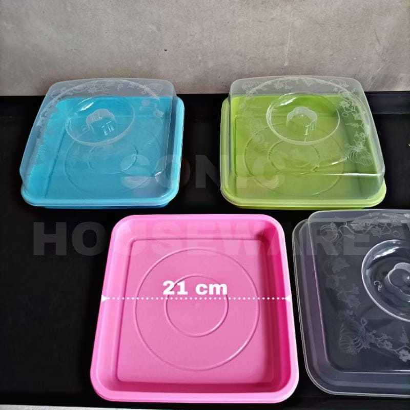 TEMPAT KUE SEGI CALISTA / KOTAK MAKANAN CALISTA