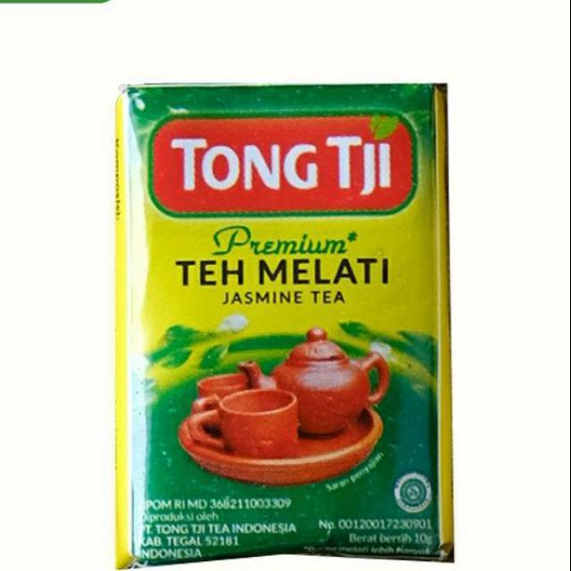 

Tong Tji Premium Teh Melati Jasmine Tea 9gr/sachet I 1 Pack isi 10 Sachet