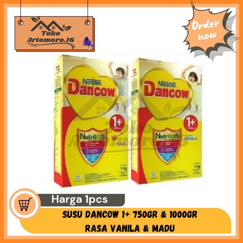 

Susu Dancow 1+ Vanila Madu tahap 1-3 tahun 1000 gram (imonutri)