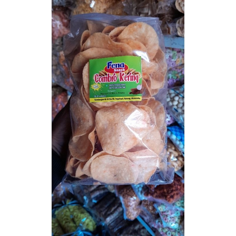 

combro kering kemasan