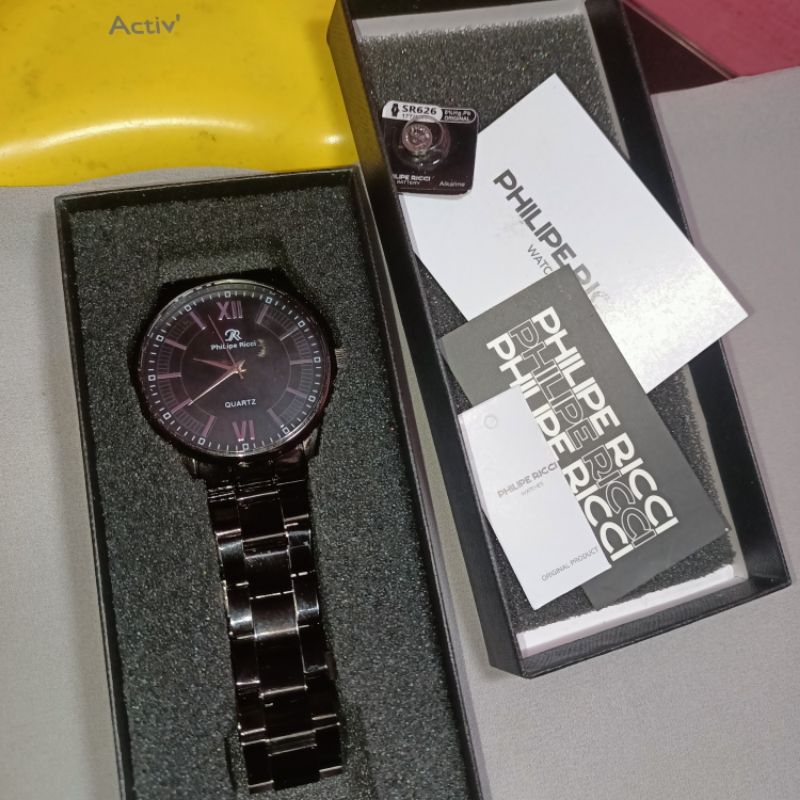 [PRELOVED ]JAM TANGAN PRIA PHILIPE RICCI