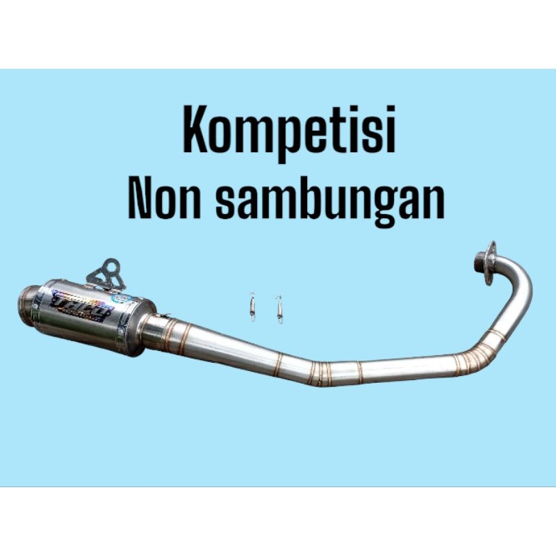 KNALPOT FU MX KOMPETISI 150CC - 200CC ORIGINAL