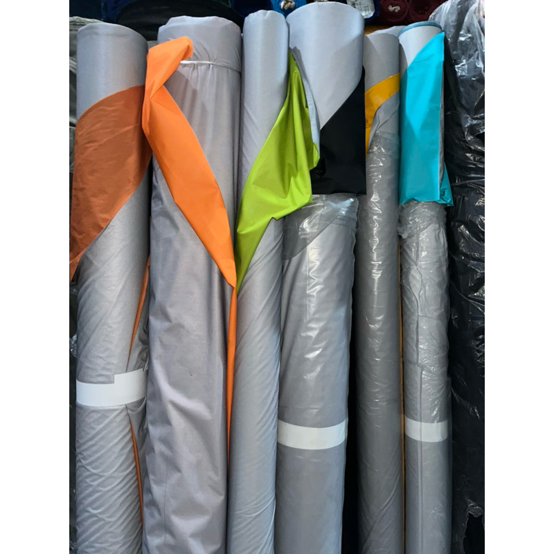 KAIN NYLON GORETEX 3 LAYER BAHAN NIYLON PARASUT BABY RIPSTOP WATERPROOF ABTI AIR 100%