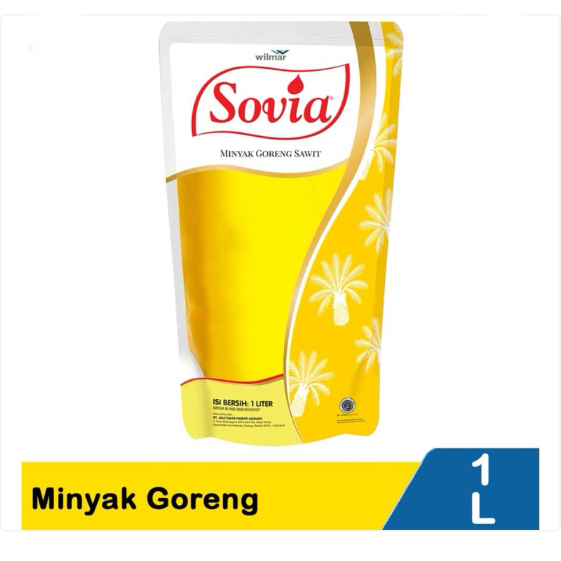 

Sovia minyak goreng 1000ml