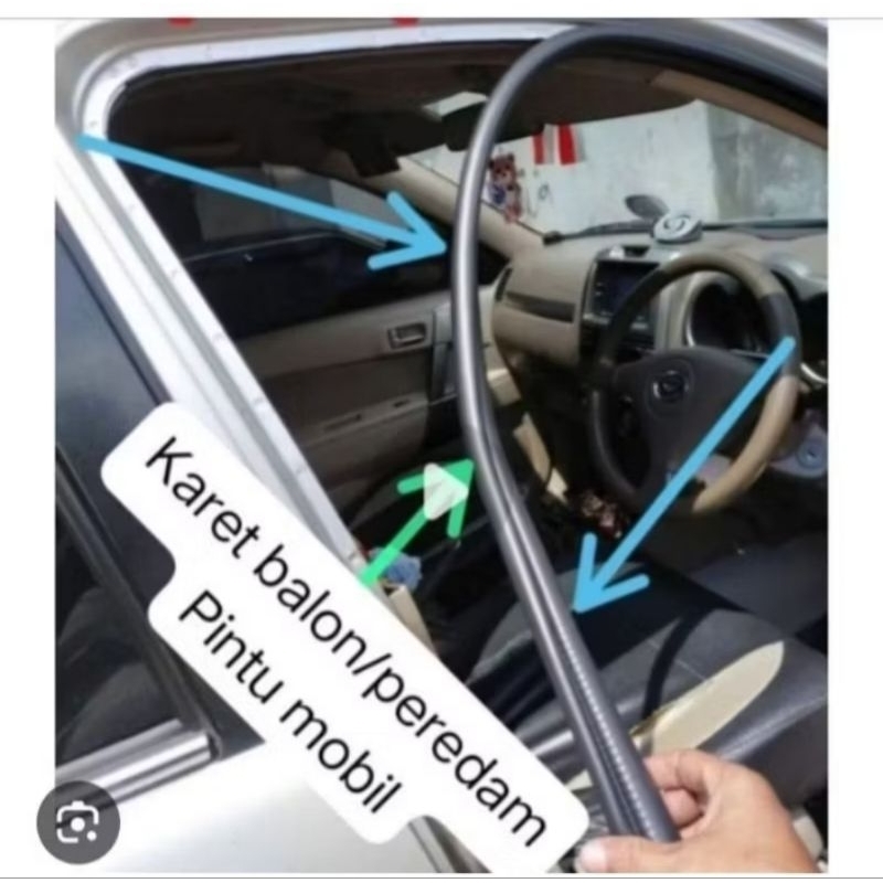 karet balon karet pintu bagian body mobil honda HRV
