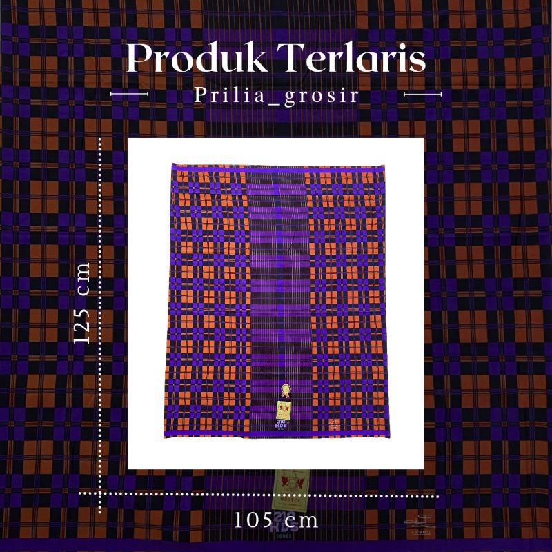 SARUNG HDS MOTIF JADOEL KOTAK-KOTAK//SARUNG DEWASA//SARUNG SAMARINDA