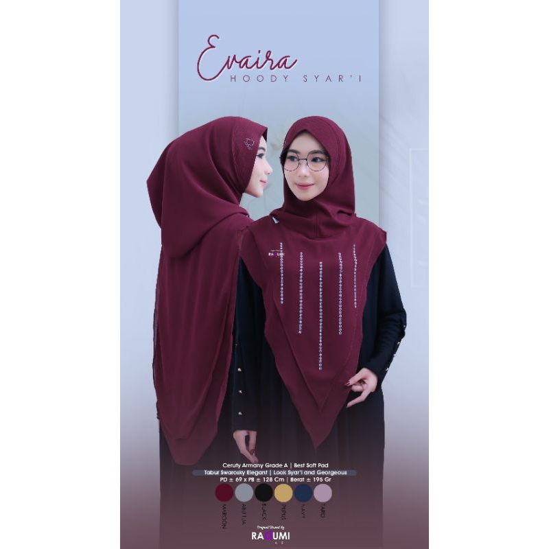 Evaira Khimar by. MNV Raqumi
