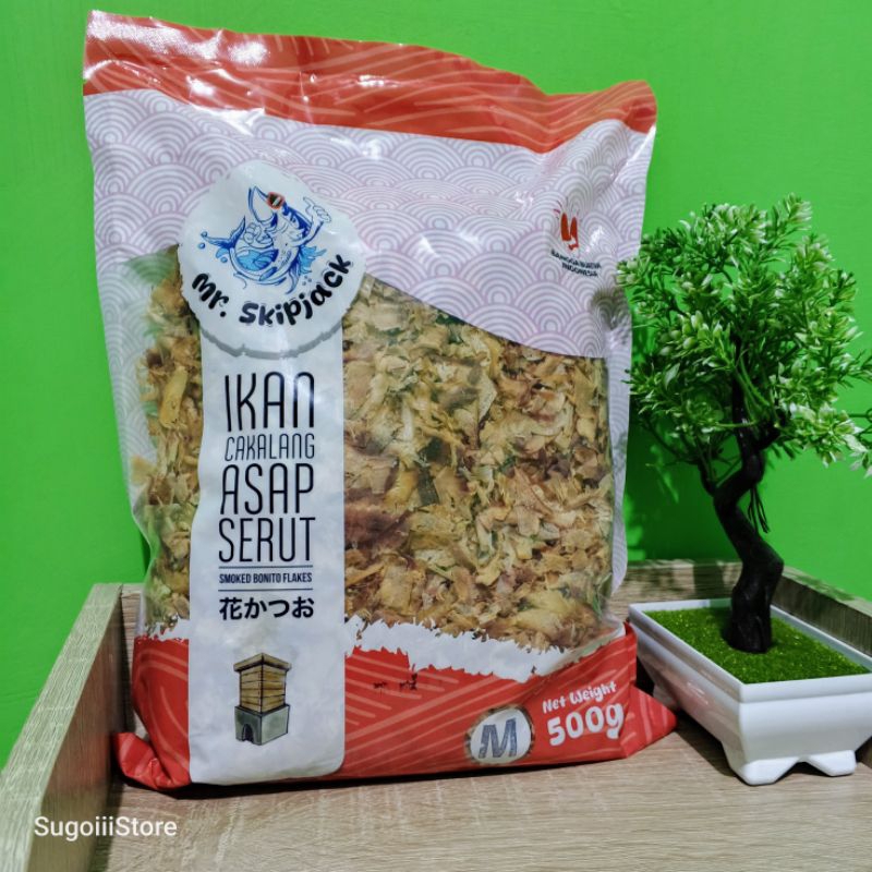 

KATSUOBUSHI 500gr Good quality (Ikan Cakalang Asap )
