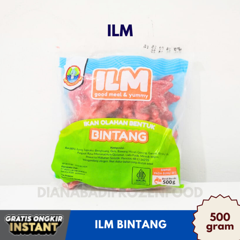 

ILM Bintang 500gr (ikan olahan)