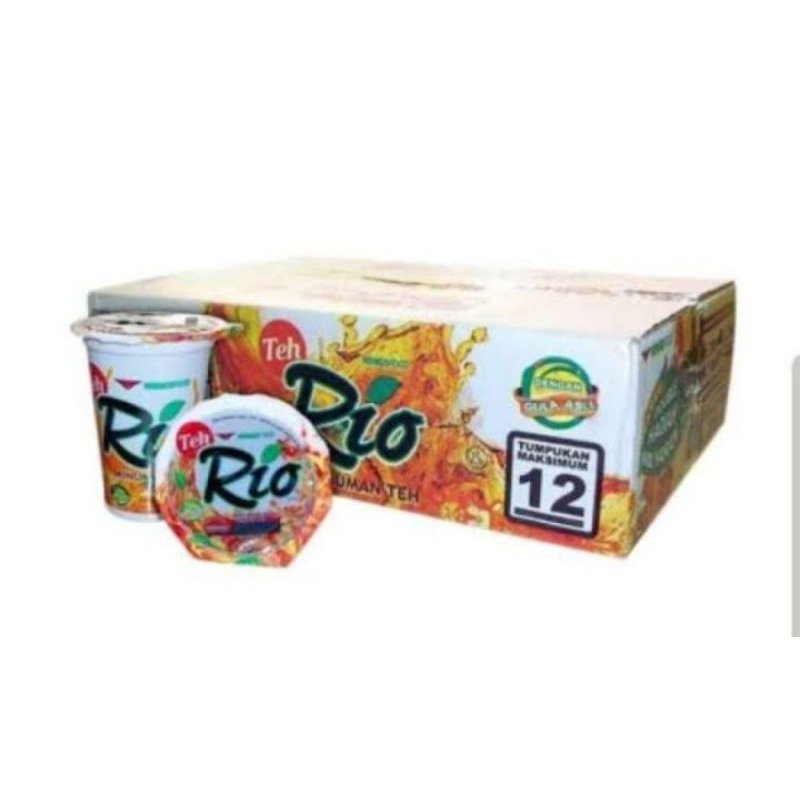 

Minuman Teh Gelas TEH RIO Gula Batu (1 KARTON)