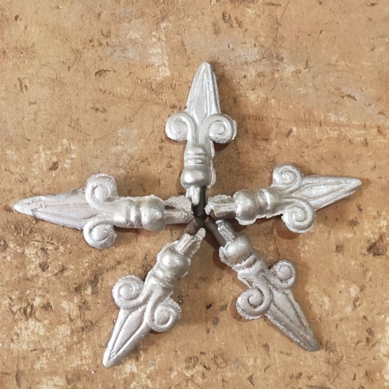 Tombak Pagar Gerbang Rumah Ornamen Full Almunium