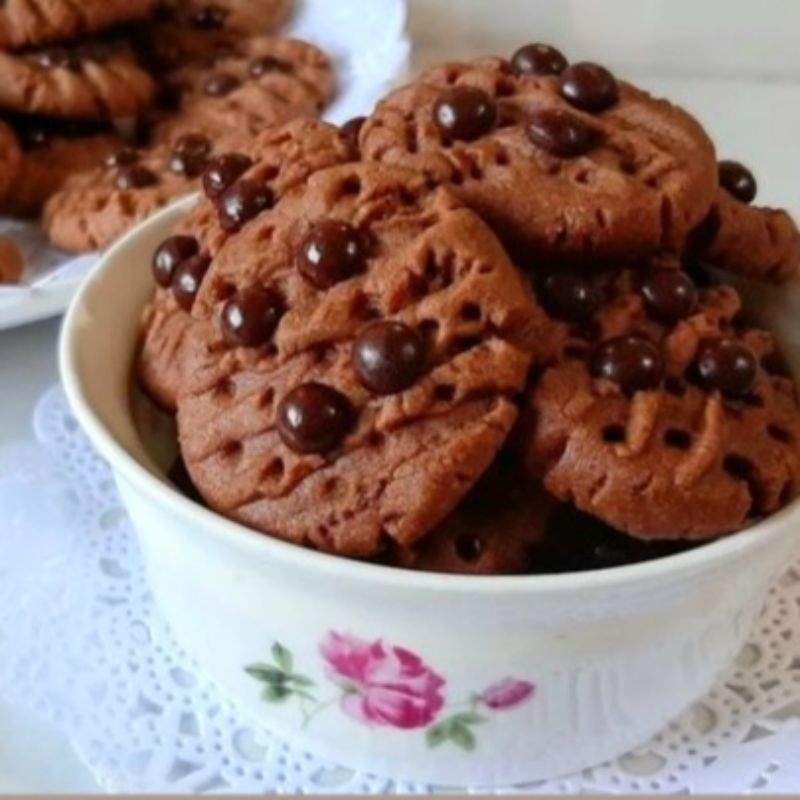 

CHOCO MINI COOKIE - TOPLES JAR 400 ml - KUE KERING BISA COD