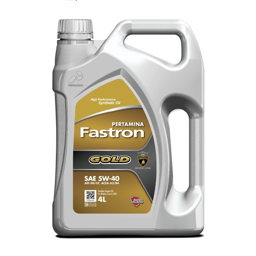 Oli Pertamina Fastron Gold SAE 5W40 oli 5W-40 Kemasan Galon 4 L