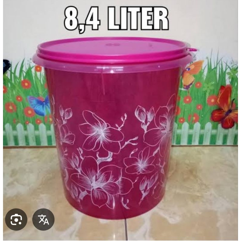 Giant Canister/Giant Canister ungu/giant canister peach/giant flower canister/flower canister/toples