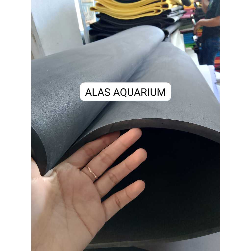 ALAS AQUARIUM SPON EVA UKURAN 150X50CM TEBAL 10M/1CM MEDIA ALAS AQUARIUM