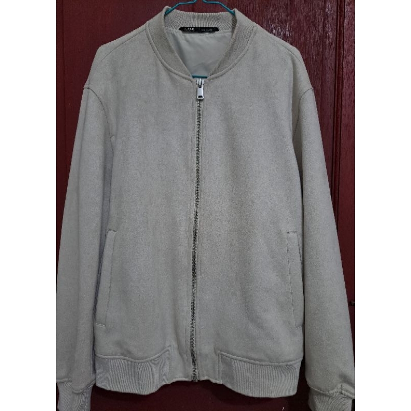PRELOVED || Zara Man Outer Faux Suede