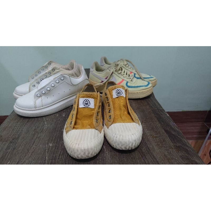 Sepatu Sneakers  Paket Size Kecil 3 PCS DpR 022 Second