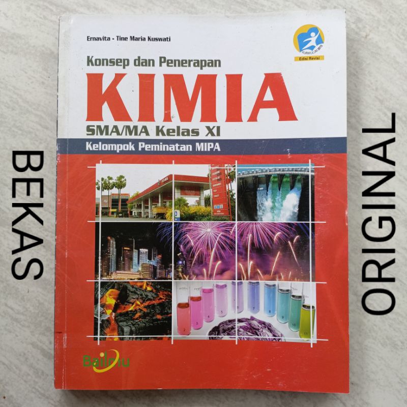 Buku Konsep dan Penerapan KIMIA kelas 11 XI 2 II SMA MA SMK MAK Bailmu Kurikulum 2013 Edisi revisi K