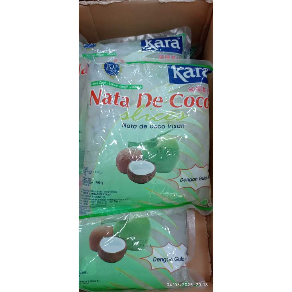 

KARA NATA DE COCO SLICE PER PACK 1000GR - PER DUS ISI 6PCS