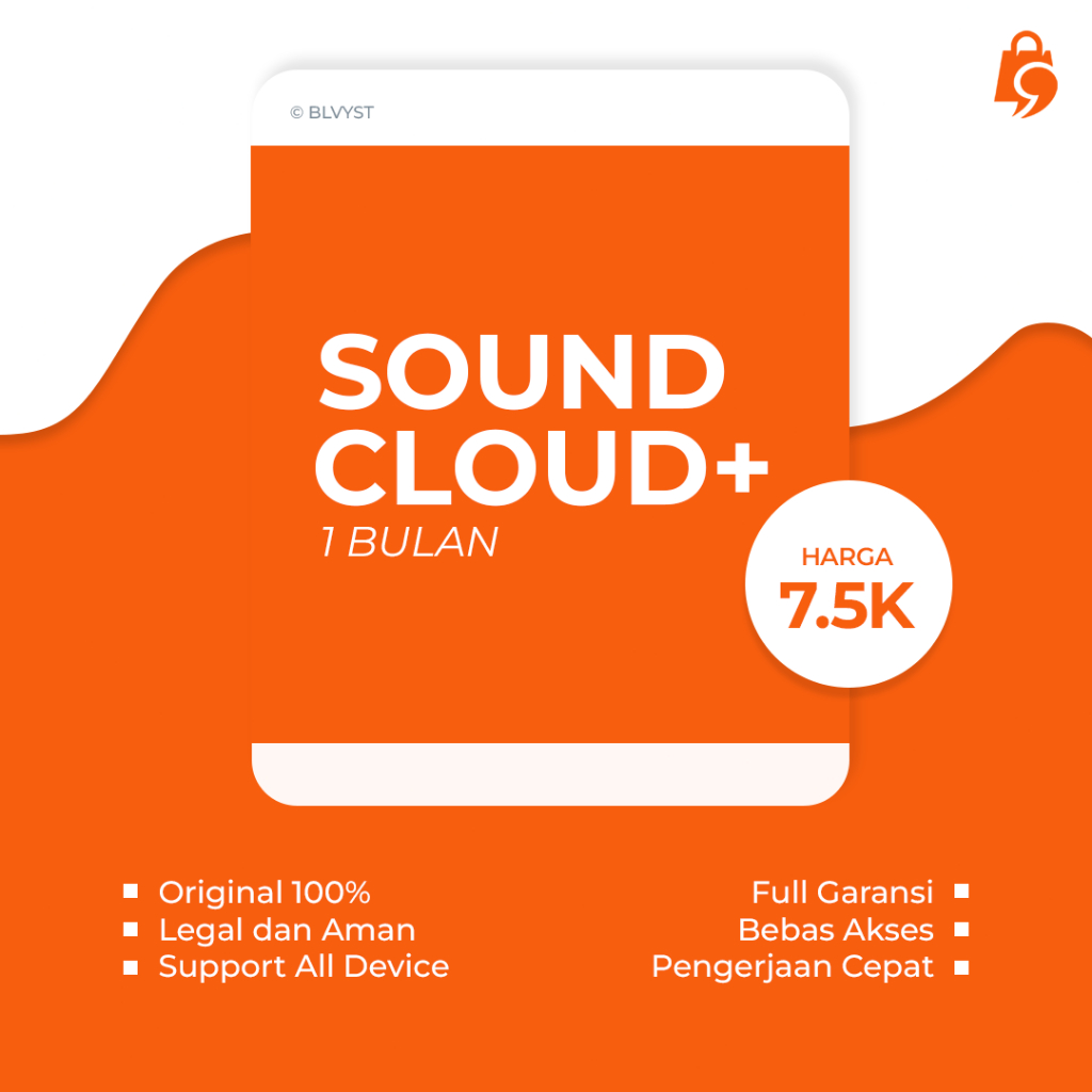 SOUNDCLOUD GO+ PREMIUM FULL GARANSI ANTI EROR