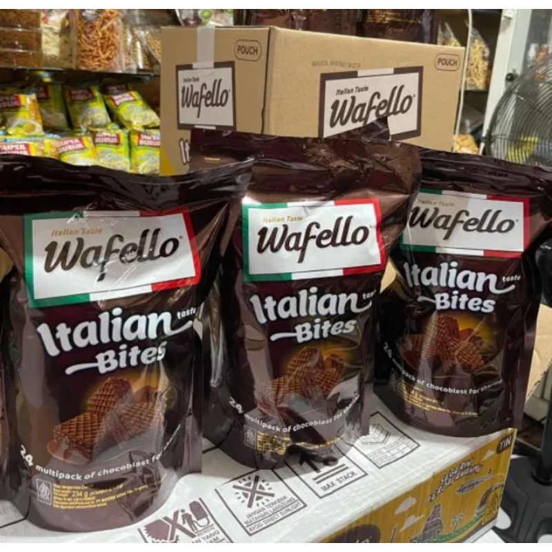 

Wafello Wafer cokelat 1 pouch 234gr Bandung