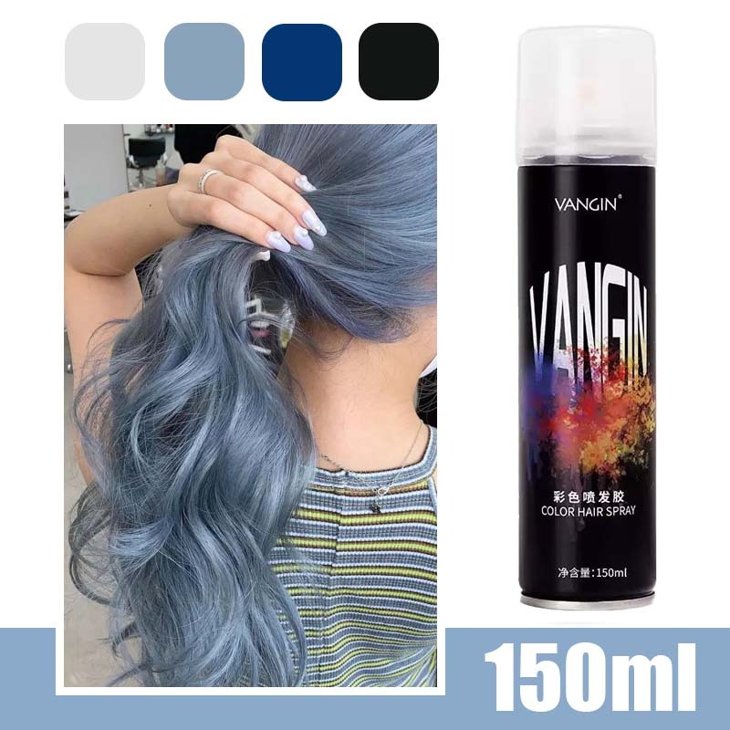 150ml Salsa Hair Color Hair Color Spray Non Permanent Instant Mermaid Hair Color Spray Semir Rambut 