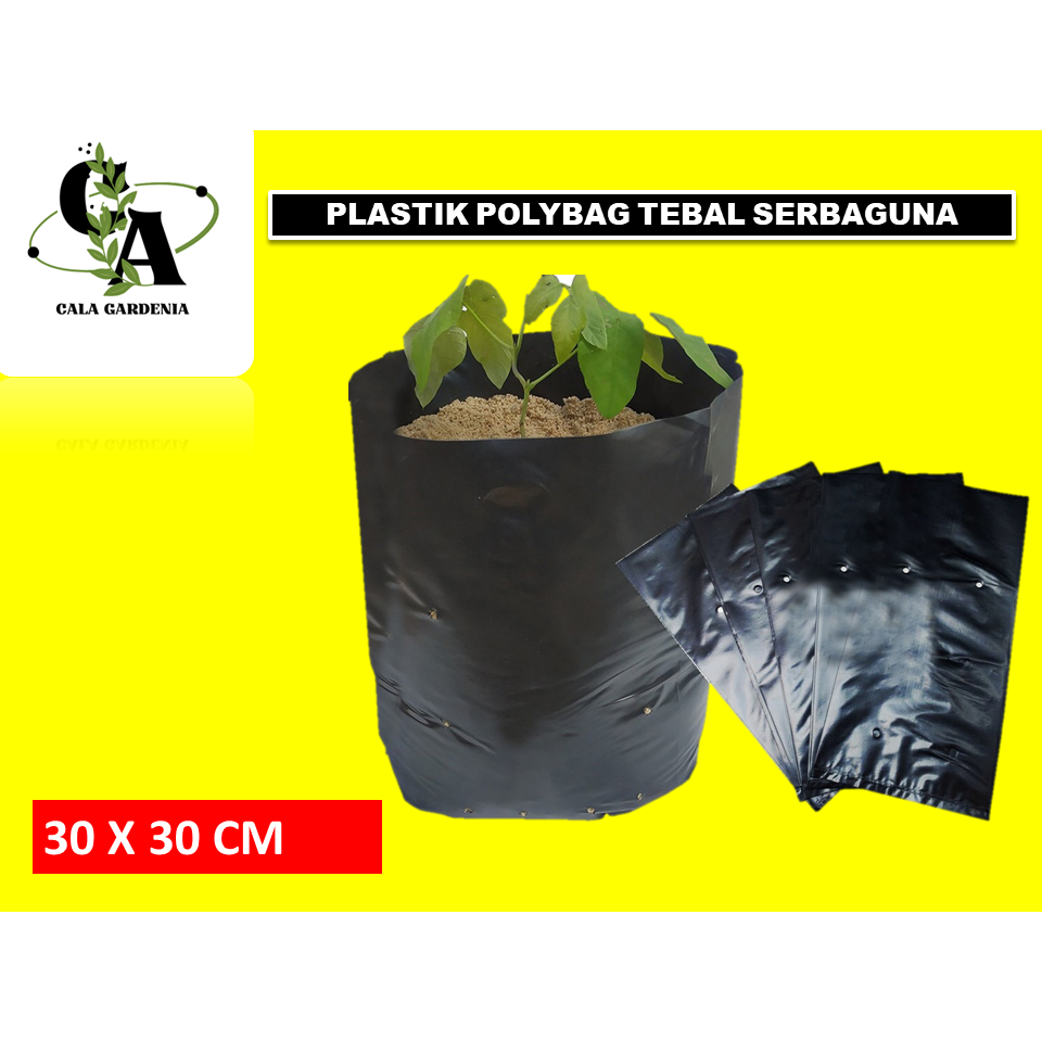 PLASTIK POLYBAG TANAMAN SAYUR DAN BUAH-BUAHAN SERBAGUNA TEBAL TERMURAH