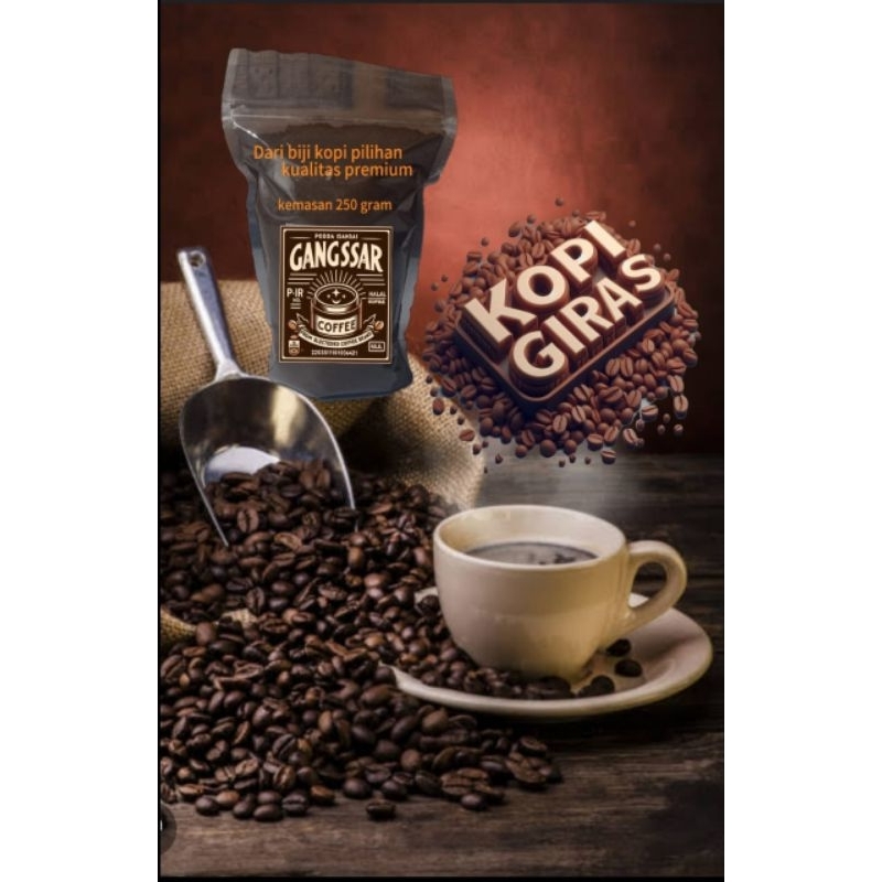 

Bubuk kopi Gangsar berat 250gr
