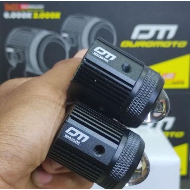 DUROMOTO M1 Lampu Led Proyektor Motor Mobil Driving Lamrp