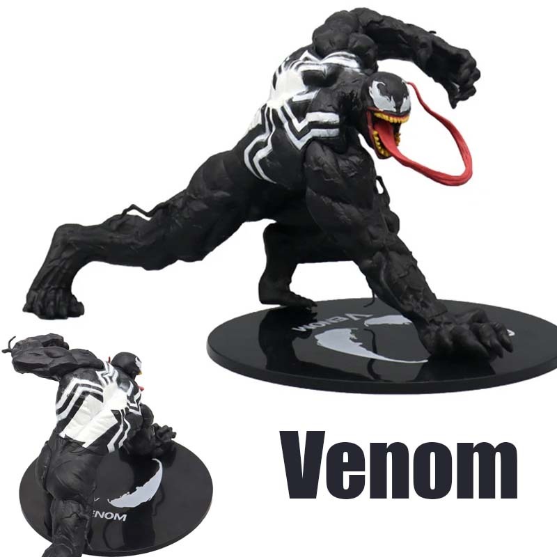 Premium Mainan Action Figure Venom Marvel Spider Man New Figure Spiderman Hadiah Ulang Tahun Marvel