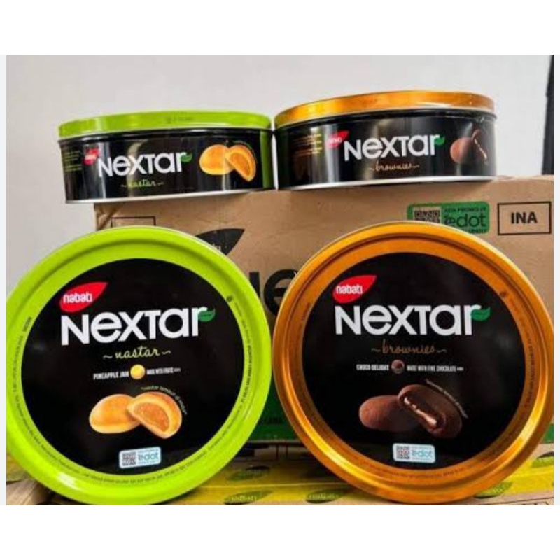 

Nextar Nanas dan Brownis kaleng 160 gram