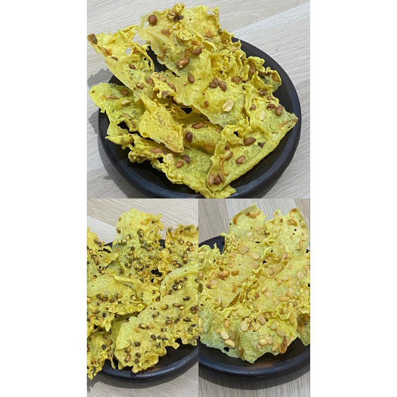 

Peyek Rempeyek Kacang Gurih Nikmat Toples 10 Liter
