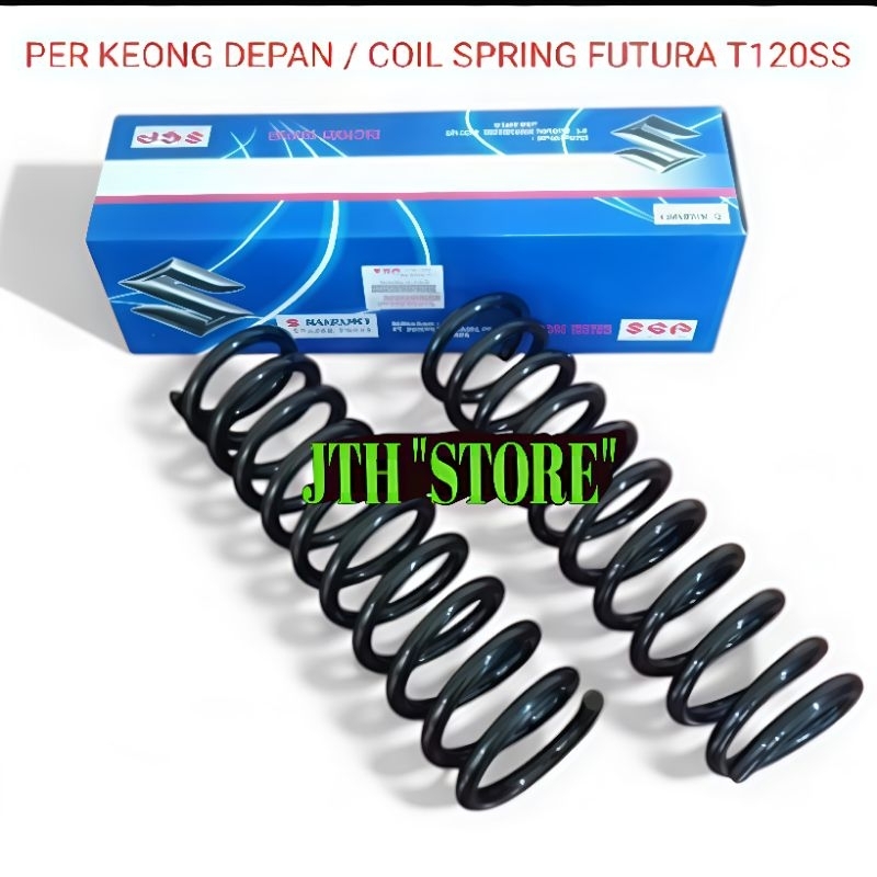 PER KEONG DEPAN FUTURA -COIL SPRING FRONT FUTURA T120SS - PER KEONG FUTURA 1SET