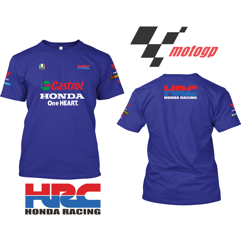 honda HRC racing t-shirt MotoGP Livery 2025