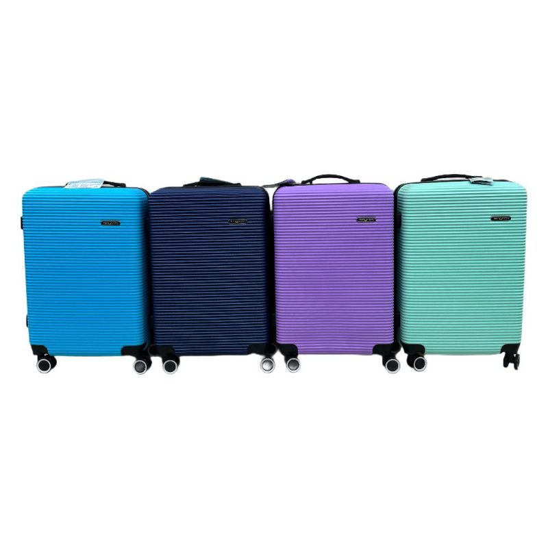 Koper Polo Vienna Motif Garis Tas Traveling 24inc Koper Bagasi