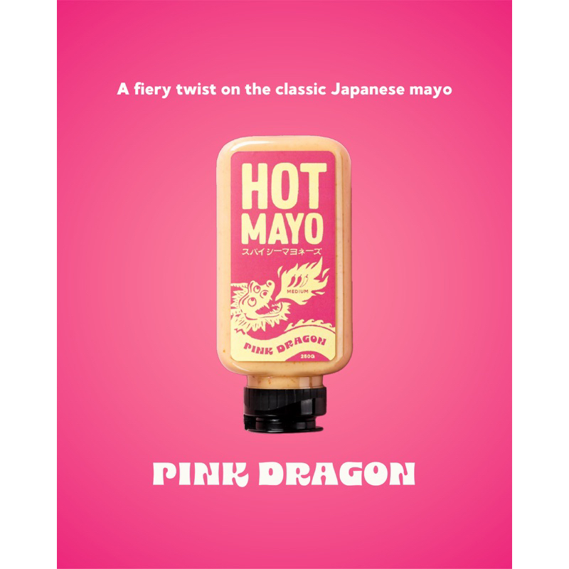 

Pink Dragon Hot Mayo - Medium