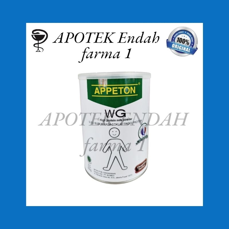 SUSU APPETON WG ADULT 450 GRAM rasa coklat