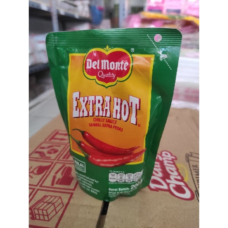 

Saus Sambal Ekstra Pedas Del Monte 200 gram